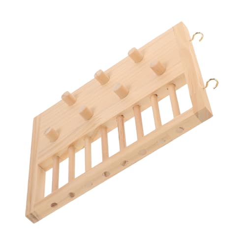 ERINGOGO Hamster Kletterleiter aus Holz Einstellbare für Syrische Hamster Chinchillas und Kleine Haustiere Montierbares mit Exquisiter Handwerkskunst für Stundenlangen ERINGOGO Hamster Kletterleiter aus Holz Einstellbare für Syrische Hamster Chinchillas und Kleine Haustiere Montierbares mit Exquisiter Handwerkskunst für Stundenlangen von ERINGOGO