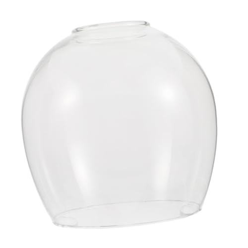 ERINGOGO Handgeblasener Glas Lampenschirm Ersatz aus Hochtemperaturbeständigem Borosilikatglas Handgefertigtes Design Vielseitig für Wandlampen und Pendelleuchten Eleganter von ERINGOGO