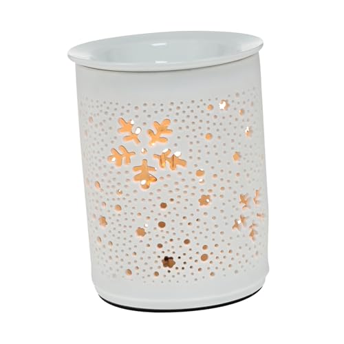 ERINGOGO Aroma Duftlampe Elektrischer Würfelschmelzer Für Ätherische Öle Hohles Rundes Licht Plug in Aromatherapie Nachtlicht Luftbefeuchter Für Zuhause Büro Yoga ERINGOGO Aroma Duftlampe Elektrischer Würfelschmelzer Für Ätherische Öle Hohles Rundes Licht Plug in Aromatherapie Nachtlicht Luftbefeuchter Für Zuhause Büro Yoga von ERINGOGO