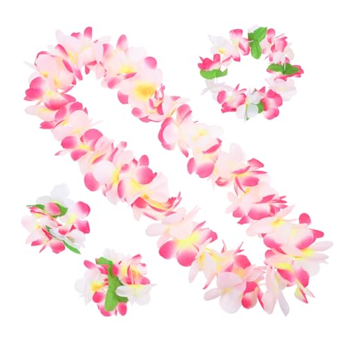 ERINGOGO Hawaiianische Blumenkette Teiliges aus Leichtem Künstliche Blumen in Weiß Handgefertigt für Sommer Luau Strandparty Festivaldeko Tropische Beach und Urlaubsparty ERINGOGO Hawaiianische Blumenkette Teiliges aus Leichtem Künstliche Blumen in Weiß Handgefertigt für Sommer Luau Strandparty Festivaldeko Tropische Beach und Urlaubsparty von ERINGOGO
