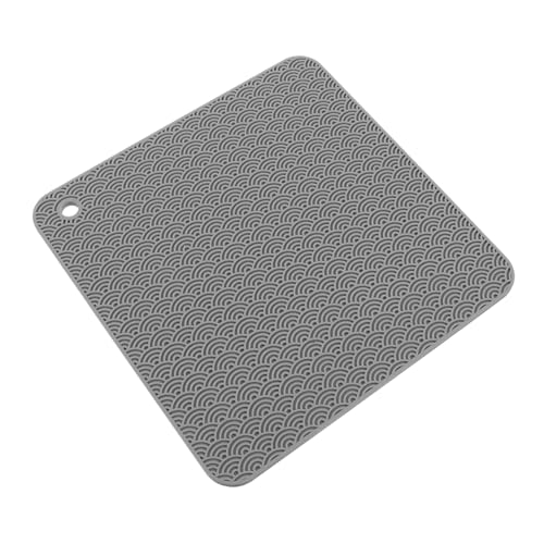 ERINGOGO Hitzebeständiges Silikon Tischset mit Rutsch Funktion Wabenmuster Kochgeschirr Matte für Haushalt und Outdoor und Temperaturbeständig gegen hohe Hitze Praktisches Küchendekor ERINGOGO Hitzebeständiges Silikon Tischset mit Rutsch Funktion Wabenmuster Kochgeschirr Matte für Haushalt und Outdoor und Temperaturbeständig gegen hohe Hitze Praktisches Küchendekor von ERINGOGO
