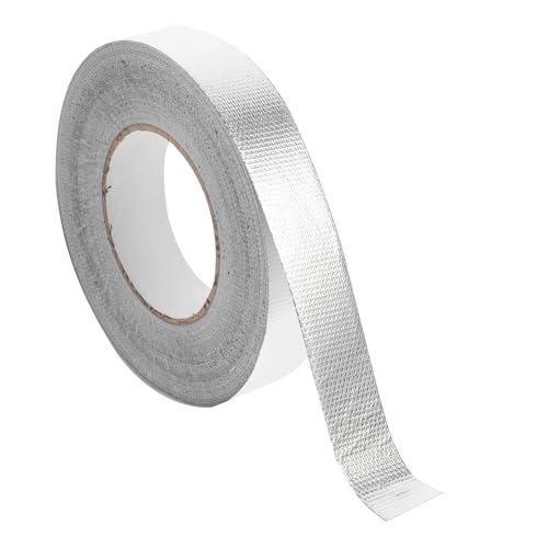 ERINGOGO Hitzebeständiges Wasserdichtes Aluminium Klebeband mit Glasfaserverstärkung Breit Selbstklebendes Dichtband für Abdichtung Reparatur Isolierung und DIY Anwendungen von ERINGOGO