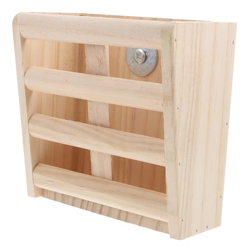 ERINGOGO Holz Heuraufe mit Zaun Design für Kaninchen und Meerschweinchen Langlebiges Futtergestell für Nagerkäfige Platzsparend Robust und Leicht zu Reinigen Langsames Fressverhalten ERINGOGO Holz Heuraufe mit Zaun Design für Kaninchen und Meerschweinchen Langlebiges Futtergestell für Nagerkäfige Platzsparend Robust und Leicht zu Reinigen Langsames Fressverhalten von ERINGOGO