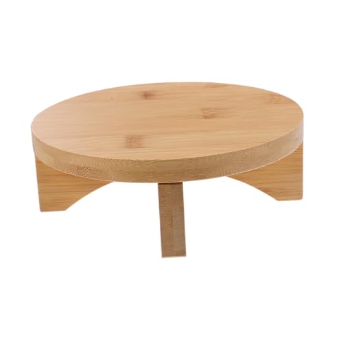 ERINGOGO Holzständer Zur Präsentation, -sockel, Rundes Holztablett Für Die Küchentheke, -blumentopfsockel, Tisch-pflanzenhalter, - Und Außendekor ERINGOGO Holzständer Zur Präsentation, -sockel, Rundes Holztablett Für Die Küchentheke, -blumentopfsockel, Tisch-pflanzenhalter, - Und Außendekor von ERINGOGO