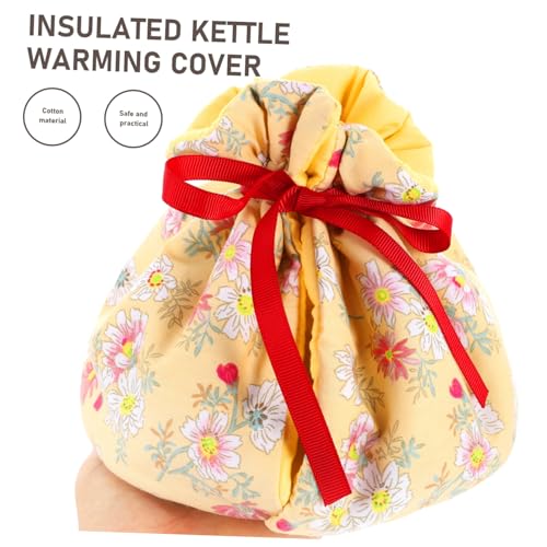 ERINGOGO Isolierhülle für Teekanne mit Dekorativem Muster Hitzebeständig Waschbar Passend Schützt vor Staub und Hält Tee Kaffee Heiße und Latte Warm Praktischer Öffnungsschlitz ERINGOGO Isolierhülle für Teekanne mit Dekorativem Muster Hitzebeständig Waschbar Passend Schützt vor Staub und Hält Tee Kaffee Heiße und Latte Warm Praktischer Öffnungsschlitz von ERINGOGO