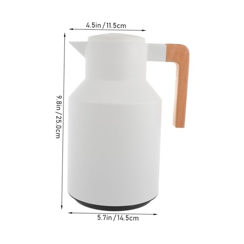 ERINGOGO Isolierkanne mit Glas innenkolben Vakuumisolierte Thermoskanne Auslaufsicher Korrosionsbeständig Geruchsfrei Langlebig für Heißwasser Zuhause und Unterwegs ERINGOGO Isolierkanne mit Glas innenkolben Vakuumisolierte Thermoskanne Auslaufsicher Korrosionsbeständig Geruchsfrei Langlebig für Heißwasser Zuhause und Unterwegs von ERINGOGO