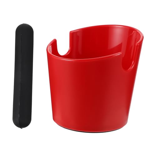 ERINGOGO Kaffeekaffeepulver Abklopfbehälter mit Abnehmbarer Klopfstange Rutschfeste Kaffee klopfbox aus Robustem Material Große Kapazität für Haushalts espressomaschinen Roter ERINGOGO Kaffeekaffeepulver Abklopfbehälter mit Abnehmbarer Klopfstange Rutschfeste Kaffee klopfbox aus Robustem Material Große Kapazität für Haushalts espressomaschinen Roter von ERINGOGO