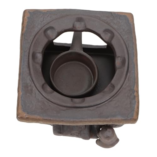 ERINGOGO Keramik Teewärmer Retro Stil Hitzebeständiger Teekannenwärmer aus Hochwertiger Keramik Dekorative Teekannenheizbasis Kompakt und Robust als und Wohnaccessoire von ERINGOGO