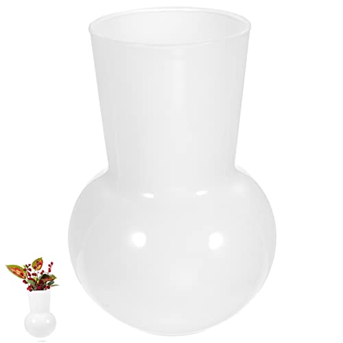 ERINGOGO Moderne Glasblumenvase Dekorative Glasvase Für Innenraum Klare Kleine Glasvase Für Tischdeko Und Blumenarrangements von ERINGOGO