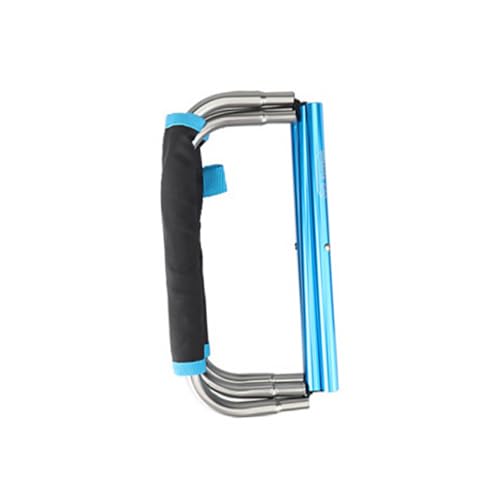 ERINGOGO Kleiner Faltbarer Campinghocker aus Robustem Material Leichter Outdoor Klappstuhl mit Tragetasche Kompakt und Platzsparend für Angeln Grillen Wandern Strand und Garten Geeignet von ERINGOGO