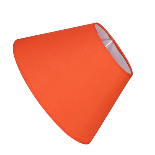 ERINGOGO Kleiner Lampenschirm aus Leinenstoff Retro Stil Langlebig und Formstabil Eleganter Lampenschirm für Wandlampe Schlichtes Design als Indoor Lichtabdeckung von ERINGOGO