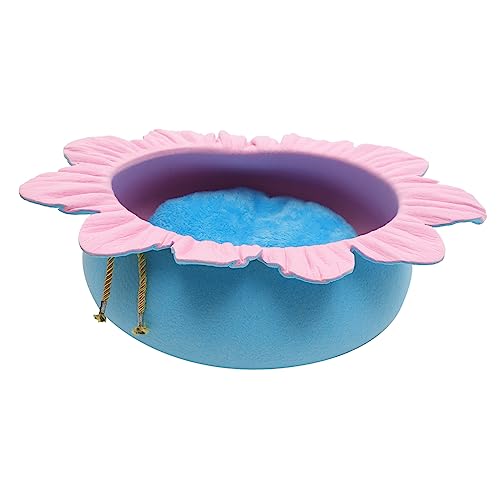 ERINGOGO Adorable Cat Nest Atmungsaktives Katzenbett Im Kreativen Blumen-Design Idealer Schlafplatz Für Katzen Und Welpen Aus Hochwertigem Filz Farben Haustier-zubehör ERINGOGO Adorable Cat Nest Atmungsaktives Katzenbett Im Kreativen Blumen-Design Idealer Schlafplatz Für Katzen Und Welpen Aus Hochwertigem Filz Farben Haustier-zubehör von ERINGOGO