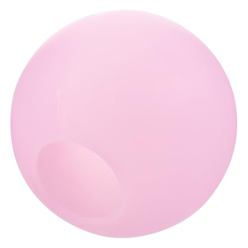 ERINGOGO Kugellampenschirm Dekorativer Lampenschirm für Kronleuchter Wohnzimmer Rosa Blau Transparent von ERINGOGO
