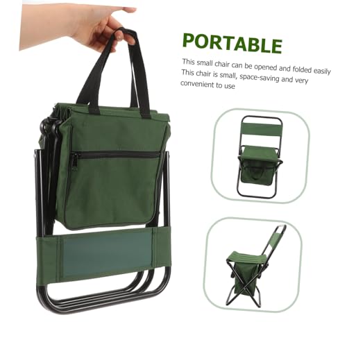 ERINGOGO Leichter Faltbarer Klappstuhl mit Stauraum Multifunktionaler Outdoor sitzhocker für Camping Angeln Garten und Reisen Kompakt Robust und Platzsparend Faltbar für Erwachsene ERINGOGO Leichter Faltbarer Klappstuhl mit Stauraum Multifunktionaler Outdoor sitzhocker für Camping Angeln Garten und Reisen Kompakt Robust und Platzsparend Faltbar für Erwachsene von ERINGOGO