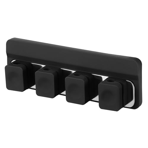 ERINGOGO Magnetischer Kabelhalter aus Robustem Silikon Selbstklebend für Schreibtisch und Wand Kompakt Platzsparend Zuverlässiger Halt Dank Magnetischem Design für Kabelmanagement und von ERINGOGO