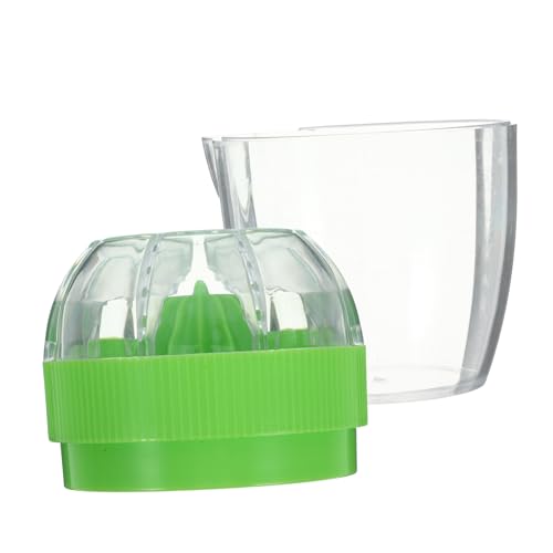 ERINGOGO Manuelle Zitronenpresse Ergonomisch Tragbar Kompakt für Küche Camping und Picknick Schnelles Entsaften Frischer Zitrusfrüchte Einfache Handhabung Wiederverwendbarer Saftpresse von ERINGOGO