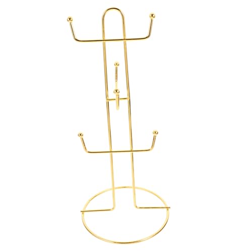 ERINGOGO Metall Becherhalter Fach Tassenbaum Kaffeetassenhalter für Arbeitsplatte Küche Organizer Langlebig Leicht zu Reinigen Design von ERINGOGO