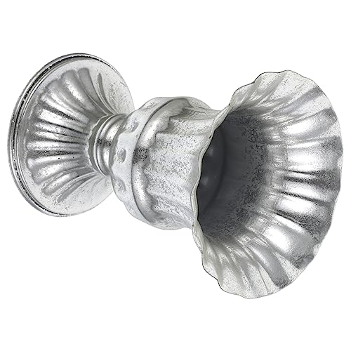 ERINGOGO Metallvase Vintage Für Blumenarrangement Eisenblumentopf Mit Stabilem Boden Tischvasendekor in Rustikalem Design Für Zuhause Und Hochzeit von ERINGOGO
