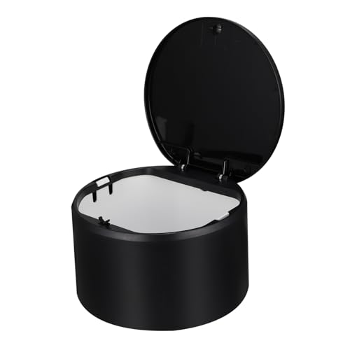 ERINGOGO Mini Abfalleimer für Schreibtisch mit Press Deckel Kompakter Desktop Müllbehälter aus Umweltfreundlichem Kunststoff Praktischer Tischabfallbehälter für Büro Küche und von ERINGOGO