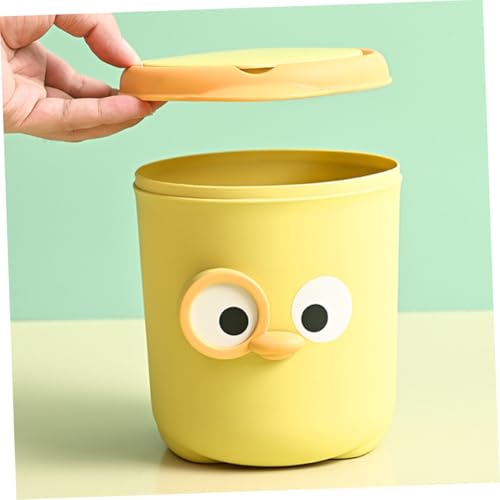 ERINGOGO Mini Desktop Mülleimer mit Deckel Cartoon Design Süßer Abfalleimer Tisch Papierkorb Kleine Aufbewahrungsbox für Büro Zuhause Praktische und Dekorative Mülltonne ERINGOGO Mini Desktop Mülleimer mit Deckel Cartoon Design Süßer Abfalleimer Tisch Papierkorb Kleine Aufbewahrungsbox für Büro Zuhause Praktische und Dekorative Mülltonne von ERINGOGO