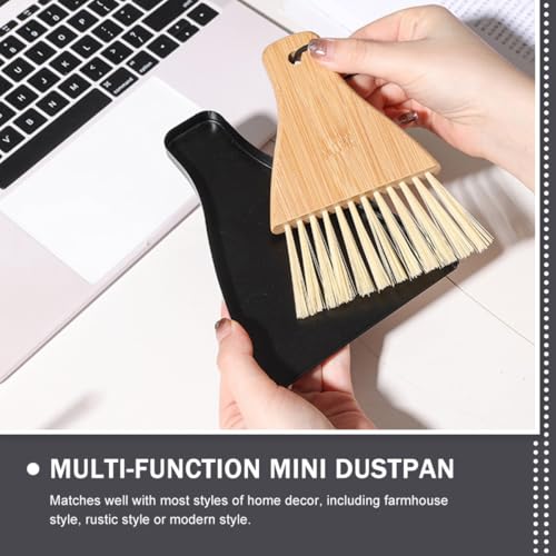 ERINGOGO Mini Handfeger und Kehrblech Set aus Langlebigem Praktisches Haushalts Desktop reinigungsset für Büro und Zuhause für Staubentfernung und Kinderhausarbeit ERINGOGO Mini Handfeger und Kehrblech Set aus Langlebigem Praktisches Haushalts Desktop reinigungsset für Büro und Zuhause für Staubentfernung und Kinderhausarbeit von ERINGOGO