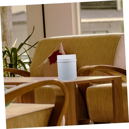 ERINGOGO Mini Tischmülleimer mit Deckel Kompakter Desktop Abfalleimer aus Swing top Design Platzsparend für Büro Zuhause Schlafzimmer Praktischer Kleiner Müllbehälter ERINGOGO Mini Tischmülleimer mit Deckel Kompakter Desktop Abfalleimer aus Swing top Design Platzsparend für Büro Zuhause Schlafzimmer Praktischer Kleiner Müllbehälter von ERINGOGO