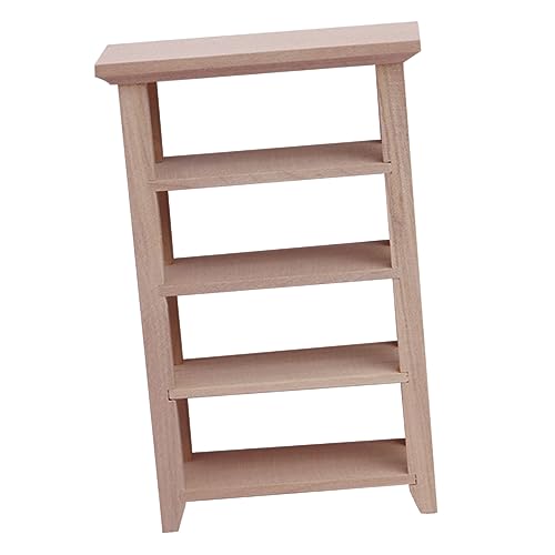 ERINGOGO Miniaturmöbel Bücherregal Aus Holz Modell Miniatur Bücherregal Für Puppenhaus Winzige Hausmöbel ERINGOGO Miniaturmöbel Bücherregal Aus Holz Modell Miniatur Bücherregal Für Puppenhaus Winzige Hausmöbel von ERINGOGO