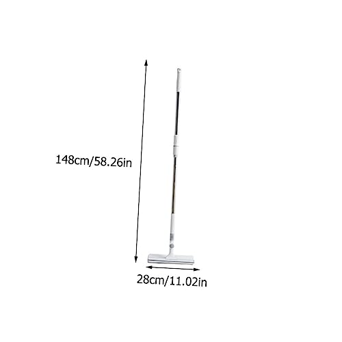 ERINGOGO Multi Purpose Fensterwischer mit Ergonomischem Griff Drehbar für Boden Glas Fliesen Effektiver Wasserabzieher und Staubentferner Komfortabel für Zuhause Büro und Hotelgebrauch von ERINGOGO