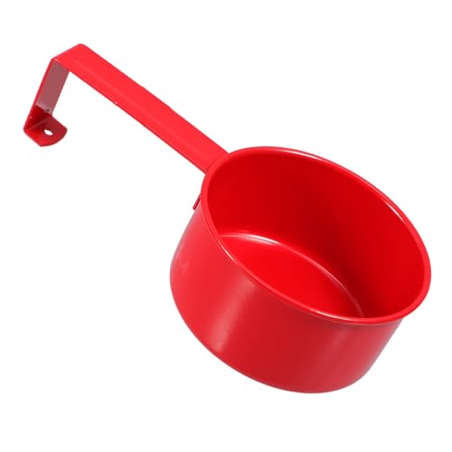 ERINGOGO Multifunktionaler Eisenscoop mit Praktischem Aufhängehaken Kompakt und Platzsparend als Messlöffel für Haustierfutter Reis und Waschpulver Robuster Haushaltslöffel in Rot Klein ERINGOGO Multifunktionaler Eisenscoop mit Praktischem Aufhängehaken Kompakt und Platzsparend als Messlöffel für Haustierfutter Reis und Waschpulver Robuster Haushaltslöffel in Rot Klein von ERINGOGO
