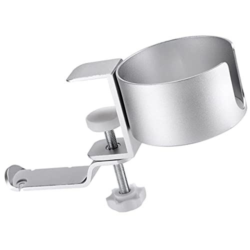 ERINGOGO Multifunktionaler Kopfhörerhalter aus Aluminiumlegierung mit Drehbarem Halter Verstellbarem Schreibtisch Headset Haken und Integriertem Getränkehalter für Ordentlichen Gaming Desk von ERINGOGO