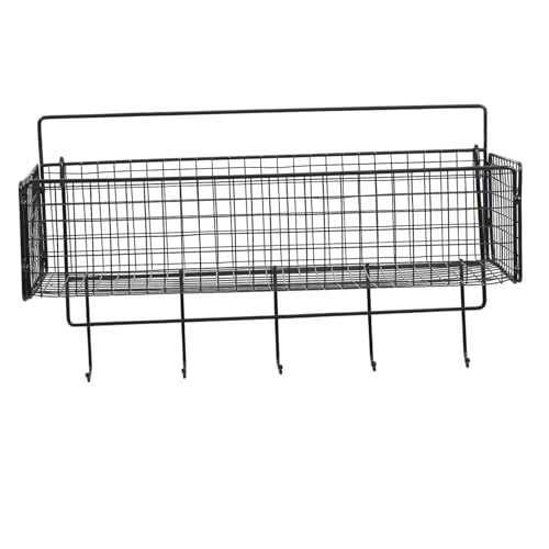 ERINGOGO Multifunktionales Wandregal ohne Bohren aus Robustem Praktischer Organizer und Aufbewahrungskorb mit Haken für Badezimmer Küche und Schlafzimmer Schwarz Platzsparend und Langlebig ERINGOGO Multifunktionales Wandregal ohne Bohren aus Robustem Praktischer Organizer und Aufbewahrungskorb mit Haken für Badezimmer Küche und Schlafzimmer Schwarz Platzsparend und Langlebig von ERINGOGO