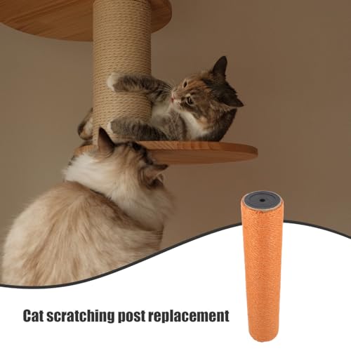 ERINGOGO Nachhaltiger Katzen kratzpfosten aus Holz mit Robustem Hanfseil Ø Wiederverwendbar Stabile Ersatz kratzsäule für Katzenmöbel und DIY katzenhäuser Pflegt Katzenpfoten und Schützt ERINGOGO Nachhaltiger Katzen kratzpfosten aus Holz mit Robustem Hanfseil Ø Wiederverwendbar Stabile Ersatz kratzsäule für Katzenmöbel und DIY katzenhäuser Pflegt Katzenpfoten und Schützt von ERINGOGO