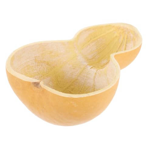 ERINGOGO Natürlicher Wasserschöpfer Badelöffel mit Großem Fassungsvermögen für Bad Sauna Garten und Haarwäsche Handgefertigte Chinesische Wasserschöpfkelle mit Tiefem Design Langlebig und von ERINGOGO