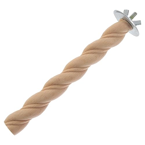 ERINGOGO Papagei Sitzstange aus Holz Vogelkäfig Zubehör Kletterspielzeug für Sittiche und Nymphensittiche zu Installieren Robust und Langlebig für Kleine ERINGOGO Papagei Sitzstange aus Holz Vogelkäfig Zubehör Kletterspielzeug für Sittiche und Nymphensittiche zu Installieren Robust und Langlebig für Kleine von ERINGOGO