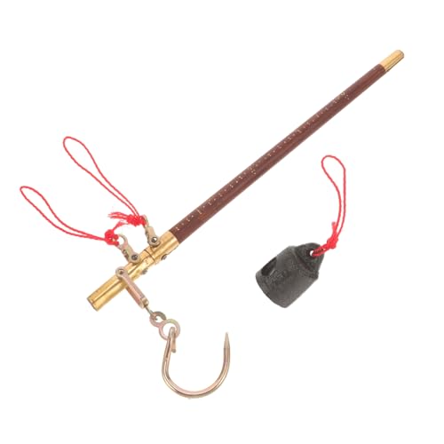 ERINGOGO Retro Balance Scale mit Kupfergewicht Handliche Handwaage mit Aufhängehaken Robuste Korrosionsbeständige Haushaltsskala für Präzises Wiegen von Lebensmitteln und Kleinen ERINGOGO Retro Balance Scale mit Kupfergewicht Handliche Handwaage mit Aufhängehaken Robuste Korrosionsbeständige Haushaltsskala für Präzises Wiegen von Lebensmitteln und Kleinen von ERINGOGO