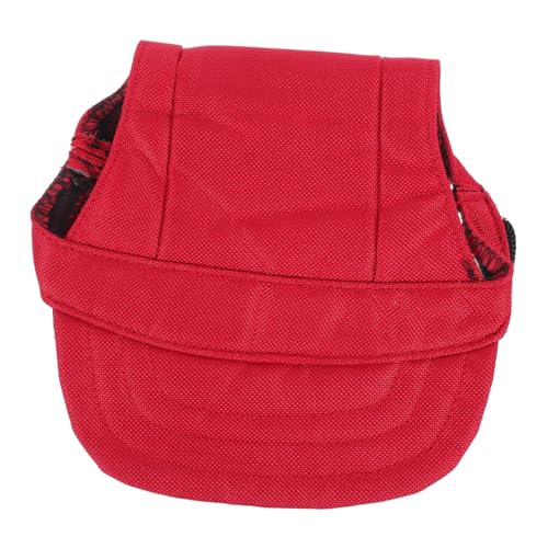 ERINGOGO Rote Baseballmütze für Hunde Atmungsaktives Oxford und Canvas Material Weiche Passform Modische Haustier Kappe für Welpen und Kleine Hunde Bequem und Hautfreundlich ERINGOGO Rote Baseballmütze für Hunde Atmungsaktives Oxford und Canvas Material Weiche Passform Modische Haustier Kappe für Welpen und Kleine Hunde Bequem und Hautfreundlich von ERINGOGO