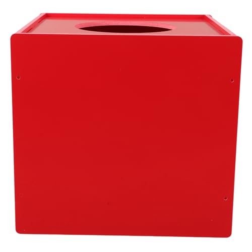 ERINGOGO Rote Losbox für Meetings Multifunktionale Wahlurne Spendenbox Aufbewahrungsbox für Party Spiel Zubehör ERINGOGO Rote Losbox für Meetings Multifunktionale Wahlurne Spendenbox Aufbewahrungsbox für Party Spiel Zubehör von ERINGOGO