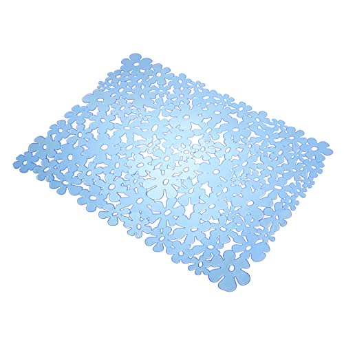 ERINGOGO Rutschfeste PVC Spülbeckeneinlage mit Gitterdesign Schnelltrocknende Abtropfmatte für Küchenspüle Leicht zu Reinigen Vielseitig als Geschirr und Flaschenunterlage Geeignet von ERINGOGO