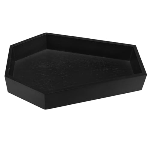 ERINGOGO Sargtablett Dekor Gothic Serviertablett Halloween Snacktablett Sarg Speiseplatte Süßigkeiten Servierplatte Halloween Süßigkeiten Servierplatte Gruseliges Wurstbrett von ERINGOGO