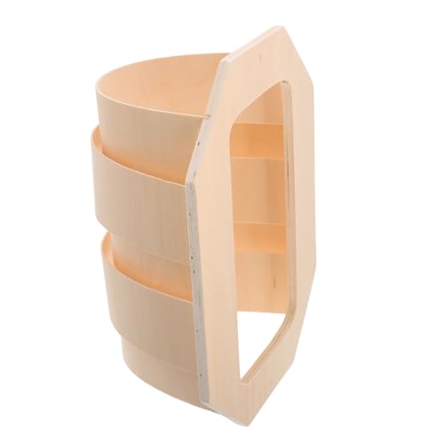 ERINGOGO Sauna Lampenschirm aus Holz Leicht und Robust Lampenabdeckung Ersatzschirm für Sauna mit Weichem Licht und Einfachem Reinigung Zubehör für Runde Wandleuchte und Spotlight ERINGOGO Sauna Lampenschirm aus Holz Leicht und Robust Lampenabdeckung Ersatzschirm für Sauna mit Weichem Licht und Einfachem Reinigung Zubehör für Runde Wandleuchte und Spotlight von ERINGOGO
