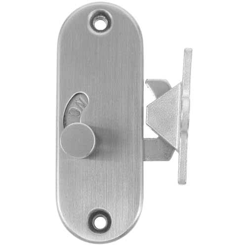 ERINGOGO Schiebetürschloss für Scheunentüren Rostbeständiger Türriegel mit Montage schrauben Langlebiger Privacy latch für Schiebetore Badezimmer Garage Einfache Installation von ERINGOGO