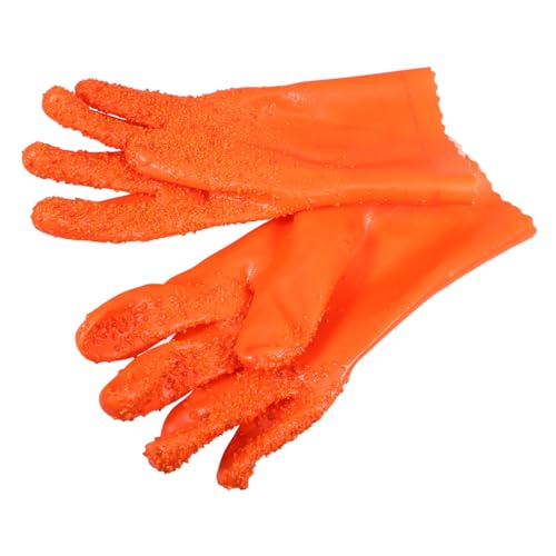 ERINGOGO Schutzhandschuhe für Arbeiter PVC Beschichtet Extra Ölbeständig Wasserfest Rutschfest Strapazierfähig Schutzhandschuhe für Baustelle Industrie Garten ERINGOGO Schutzhandschuhe für Arbeiter PVC Beschichtet Extra Ölbeständig Wasserfest Rutschfest Strapazierfähig Schutzhandschuhe für Baustelle Industrie Garten von ERINGOGO