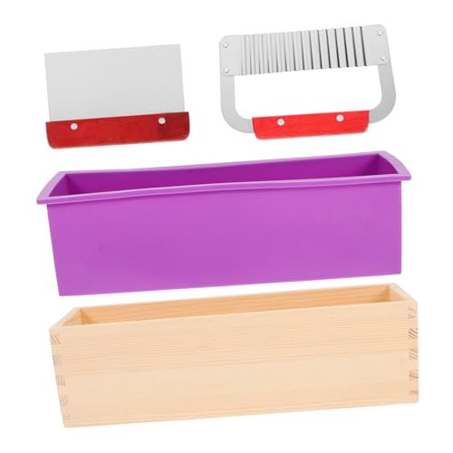 ERINGOGO Silikon Seifenformen Flexibel Rechteckig mit Holzbox für Seife Selber Machen DIY Handmade Seifenherstellung Gießformen Praktisch Langlebig Anfänger und Profis ERINGOGO Silikon Seifenformen Flexibel Rechteckig mit Holzbox für Seife Selber Machen DIY Handmade Seifenherstellung Gießformen Praktisch Langlebig Anfänger und Profis von ERINGOGO