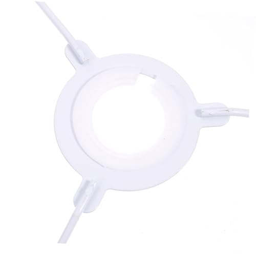 ERINGOGO Teiliges Lampenschirmhalter aus Robustem DIY Lampenschirm Ring für Tischlampe Stehlampe und Kronleuchter Stabile Halterung für Individuelle Lampenschirme von ERINGOGO