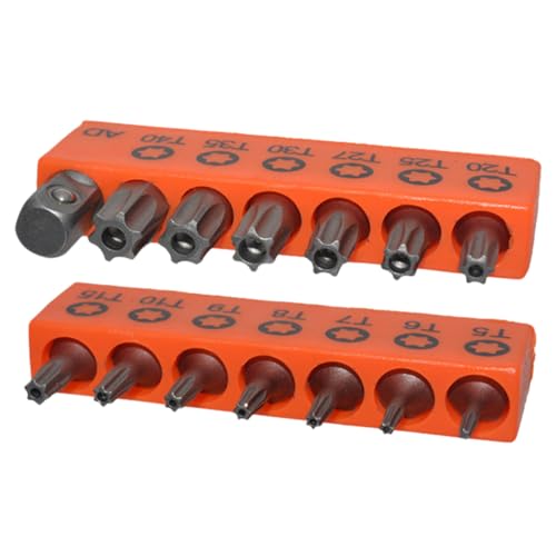 ERINGOGO Teiliges Stahl Sicherheitsschraubendreher Bit mit Adapter Tamper Resistent Hohe Härte Kompatibel für Auto Reparatur Elektronik Präzise Anwendung ERINGOGO Teiliges Stahl Sicherheitsschraubendreher Bit mit Adapter Tamper Resistent Hohe Härte Kompatibel für Auto Reparatur Elektronik Präzise Anwendung von ERINGOGO