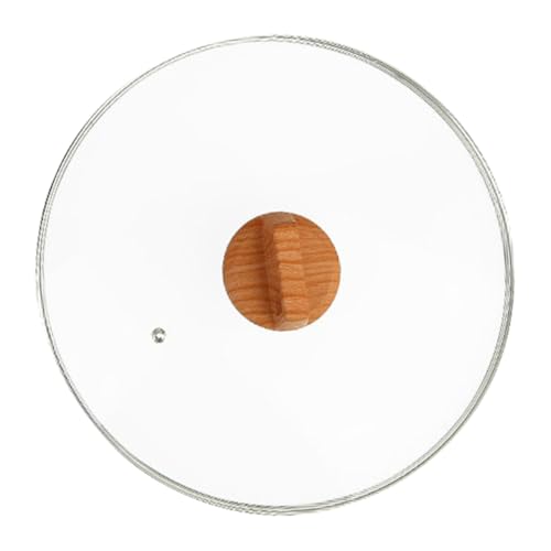 ERINGOGO Tempered Glass Lid Sichtbarer Topfdeckel Bruchsicherer Kochtopfdeckel Küchenhelfer für Wok und Haushalt mit Hitzebeständigem Rand und Frischhaltefunktion ERINGOGO Tempered Glass Lid Sichtbarer Topfdeckel Bruchsicherer Kochtopfdeckel Küchenhelfer für Wok und Haushalt mit Hitzebeständigem Rand und Frischhaltefunktion von ERINGOGO
