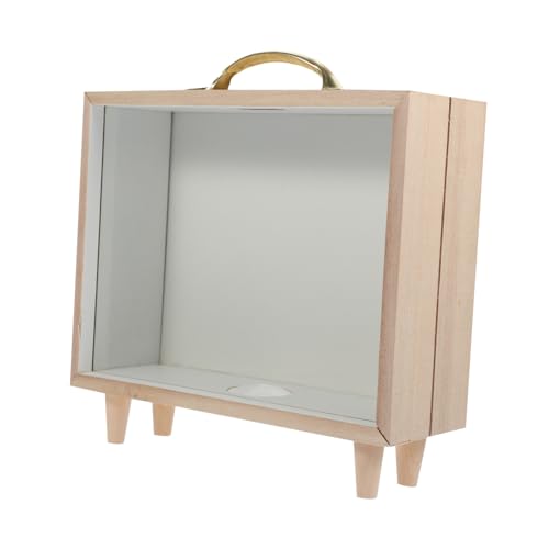 ERINGOGO Transparente Holz Spardose Vintage Design Geldbox Münzbehälter Dekorative Geldkassette für Restaurant Desktop Deko Stabil und Wiederverwendbar ERINGOGO Transparente Holz Spardose Vintage Design Geldbox Münzbehälter Dekorative Geldkassette für Restaurant Desktop Deko Stabil und Wiederverwendbar von ERINGOGO