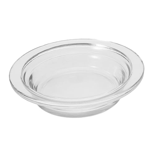 ERINGOGO Transparenter Glas Wachsschmelzteller Ømm Aromatherapie Wärmer Zubehör Vielseitig Einsetzbar für Wachsschmelzer Duftlampen Schützt Tischoberflächen und Dekorativ ERINGOGO Transparenter Glas Wachsschmelzteller Ømm Aromatherapie Wärmer Zubehör Vielseitig Einsetzbar für Wachsschmelzer Duftlampen Schützt Tischoberflächen und Dekorativ von ERINGOGO