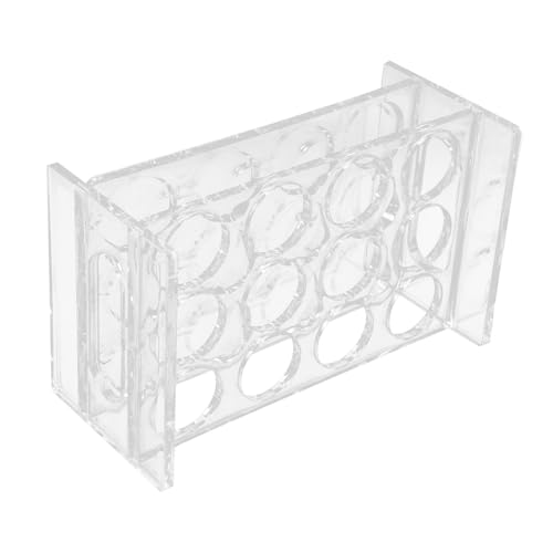 ERINGOGO Transparenter Shot Glass Halter Rund Reihig Fächer Schnapsglas Ständer Barregal Getränkefach Robust Leicht Tragbar für Hausbar und Party ERINGOGO Transparenter Shot Glass Halter Rund Reihig Fächer Schnapsglas Ständer Barregal Getränkefach Robust Leicht Tragbar für Hausbar und Party von ERINGOGO