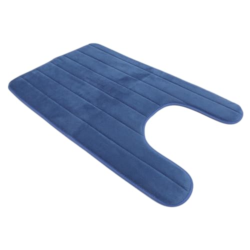 ERINGOGO U Förmige Toilettenmatte aus Saugfähigem Korallenfleece mit Memory Schaum rutschfeste Wc Bodenschutzmatte Atmungsaktiv Schnell Trocknend Komfortable Fußpolsterung für Badezimmer ERINGOGO U Förmige Toilettenmatte aus Saugfähigem Korallenfleece mit Memory Schaum rutschfeste Wc Bodenschutzmatte Atmungsaktiv Schnell Trocknend Komfortable Fußpolsterung für Badezimmer von ERINGOGO